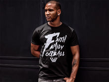 Faith Family Football Tee