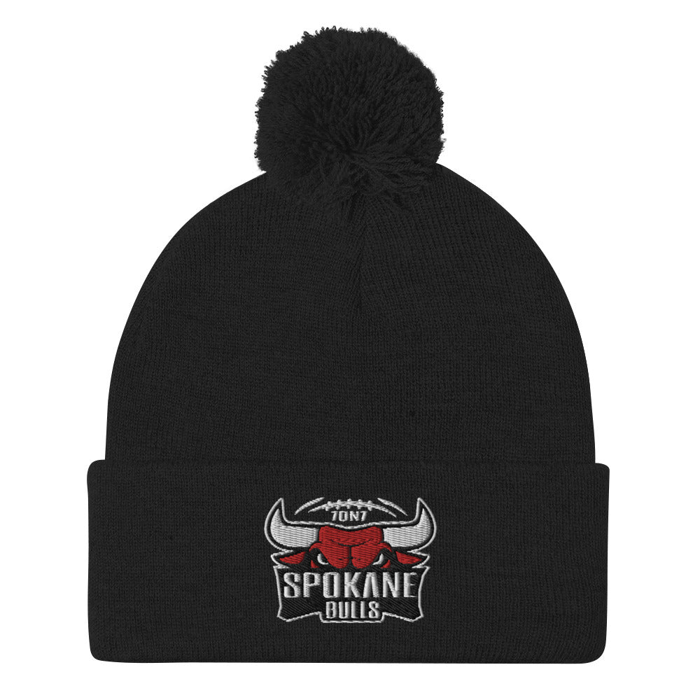 Spokane Bulls Pom Beanie