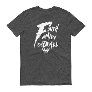 Faith Family Football Tee