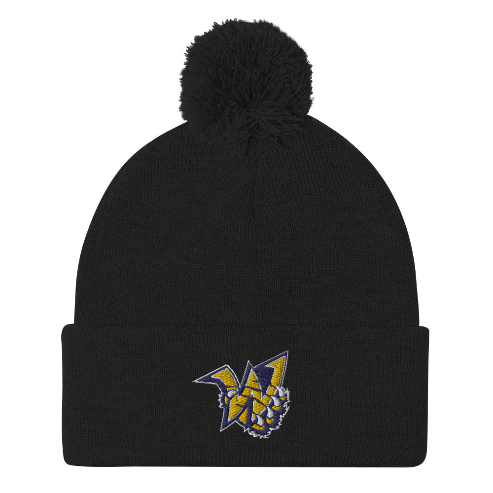 Wimberly Wolverines Pom Beanie